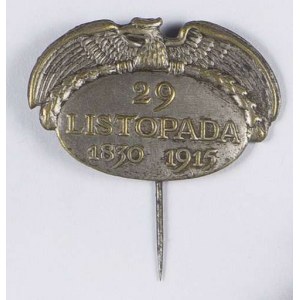 Odznaka pamiątkowa NKN 29 Listopada 1830-1915