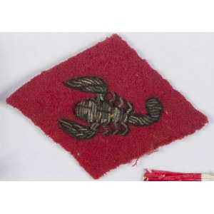 Oznaka specjalna na beret 4 Pułk Pancerny Skorpion