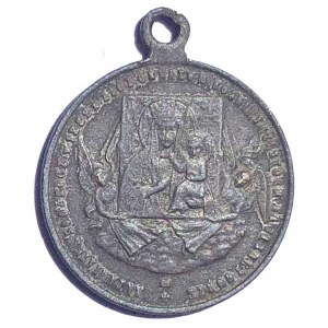 Medalik pamiątkowy 500 Rocznica złożenia obrazu Matki Boskiej Częstochowskiej na Jasnej Górze 1882