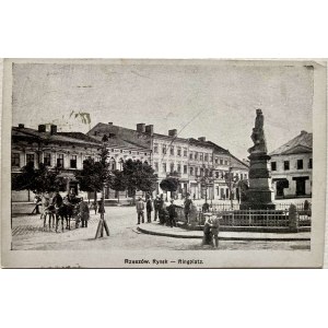 Pocztówka - Rzeszów Rynek