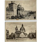 Zestaw 10 pocztówek międzywojennej Warszawy