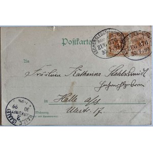 Pocztówka propagandowa z roku 1899