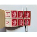 Zeszycik ze znaczkami z 1941 roku z Adolfem Hitlerem