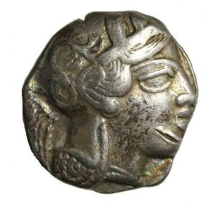 ATTICA-ATENY AR tetradrachma