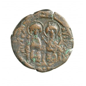 Bizancjum-Justin II i Sophia (565-578)folis = 40 nummi, m.Konstantynopol