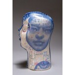 Margaret ET BER Warlikowska, Ceramic head,