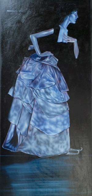 Mariusz Zdybał, FARTUSZKI KASIMIRY, 143 x 65 cm