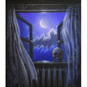 Konstantyn Płotnikow (ur. 1991), The Moon View From the Window, 2020