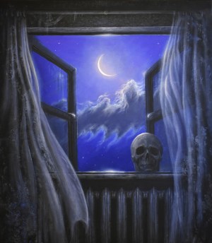 Konstantyn Płotnikow (ur. 1991), The Moon View From the Window, 2020