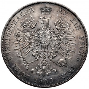 Niemcy, Prusy, dwutalar 1859, rzadkość