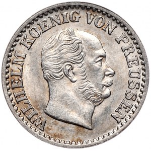 Niemcy, 1 silbersgroschen 1868 B, Wrocław