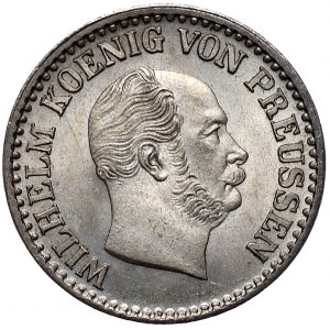 Niemcy, 1 silbersgroschen 1869 B, Wrocław