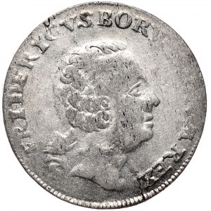 Prusy, Fryderyk II, 1/12 talara 1753 G, Szczecin, rzadkie