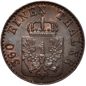Niemcy, Prusy, 1 fenig 1847 A, Berlin