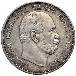 Niemcy, Wilhelm I, 2 marki 1876 A, Berlin