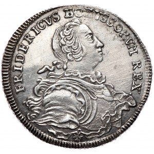 Prusy, Fryderyk II, półtalar 1752 B, Wrocław