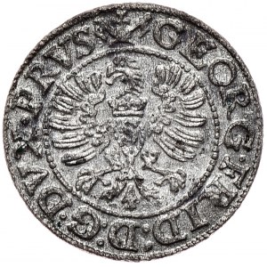 Prusy Książece, Jerzy Fryderyk, szeląg 1591, Królewiec