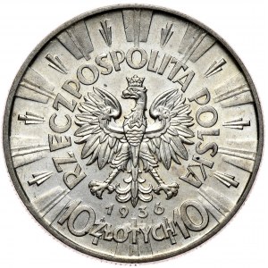 10 złotych 1936 Piłsudski