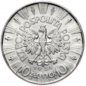 10 złotych 1938 Piłsudski