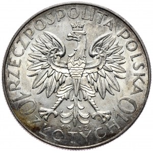 10 złotych 1932 kobieta, Warszawa