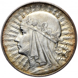 10 złotych 1933 kobieta, Warszawa