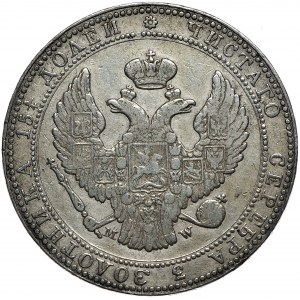 Zabór rosyjski, Mikołaj I, 3/4 rubla 5 złotych 1835 MW, Warszawa