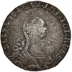 Rosja, Elżbieta, szóstak dla Prus, 1761, Królewiec