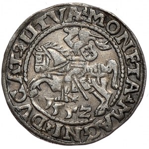 Zygmunt II August, półgrosz 1552, Wilno, LI/LITVA