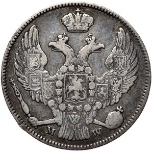 Królestwo Kongresowe, Mikołaj I, 30 kopiejek/2 złote 1837, Warszawa