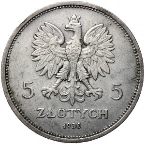 5 złotych 1930 sztandar