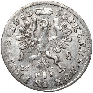 Prusy (księstwo), Fryderyk Wilhelm, ort 1685 HS, Królewiec