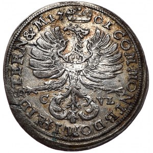 Śląsk, Krystian Ulryk, 3 krajcary 1701 C-VL, Oleśnica