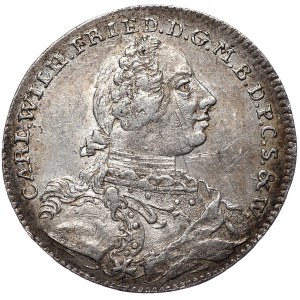 Niemcy, Brandenburgia-Ansbach, 1/6 talara 1755