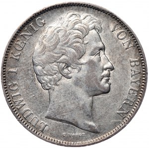 Niemcy, Bawaria, gulden 1848, Monachium
