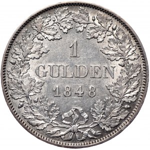 Niemcy, Bawaria, gulden 1848, Monachium