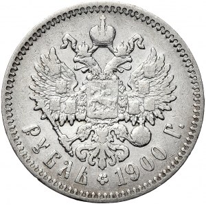 Rosja, Mikołaj II, rubel 1900