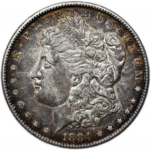 USA, dolar 1883 Morgan, Filadelfia