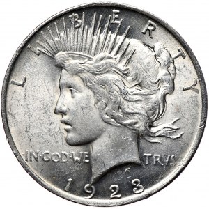 USA, dolar 1923 Peace