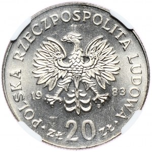 20 złotych 1983 Nowotko