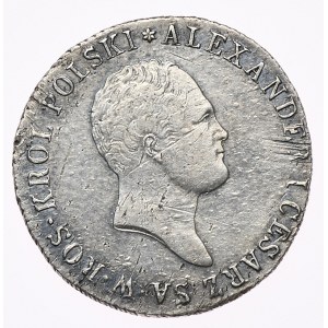Królestwo Kongresowe, Mikołaj I, 1 złoty 1818 IB, Warszawa