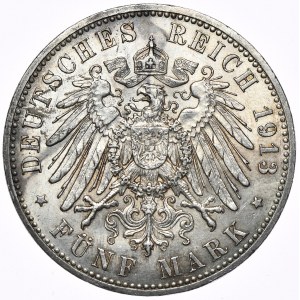 Niemcy, Prusy, 5 marek 1913 A, Berlin