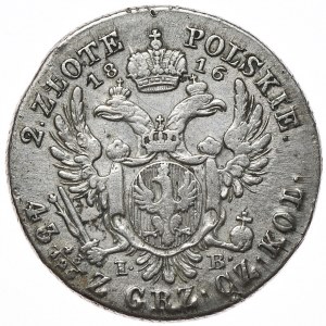 Królestwo Kongresowe, Aleksander I, 2 złote 1816, Warszawa