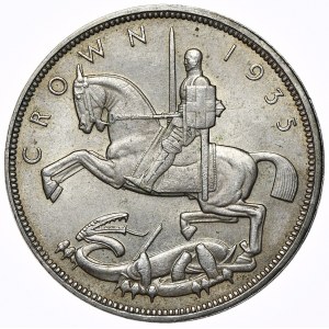 Wielka Brytania, 1 crown 1935