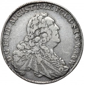 August III, talar 1763 FwoF, Drezno