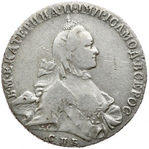 Rosja, Katarzyna II, rubel 1763, Petersburg