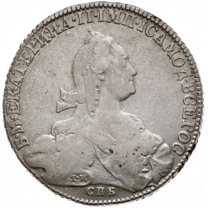 Rosja, Katarzyna II, rubel 1776, Petersburg