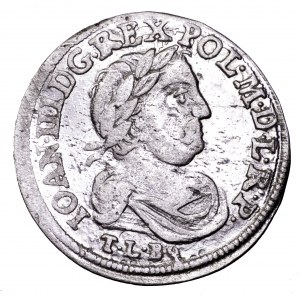 Jan III Sobieski, szóstak 1682, Bydgoszcz - piękny