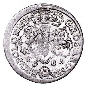 Jan III Sobieski, szóstak 1681, Bydgoszcz - piękny