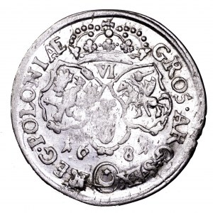 Jan III Sobieski, szóstak 1681, Bydgoszcz - piękny