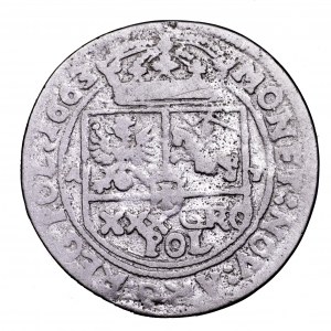 Jan II Kazimierz, naśladownictwo tymfa 1663 AT - rzadkie i ładne